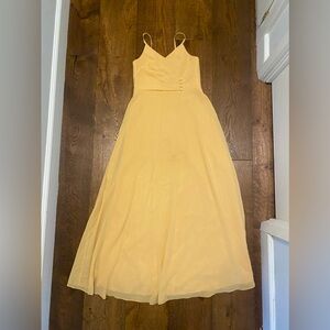 JJs House Gold Satin Dress size 10